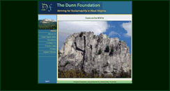Desktop Screenshot of dunnfoundationwv.org